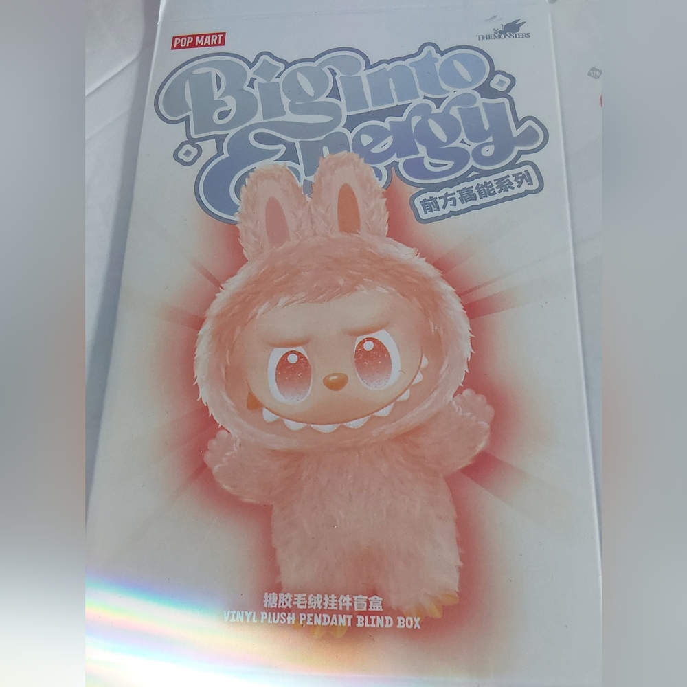 Big Into Energy Labubu Plush Toy